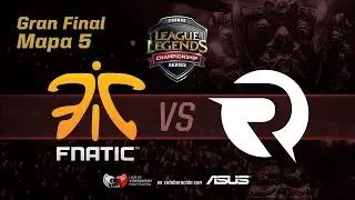 Fnatic vs Origen  - Mapa 5 - Gran Final - Playoffs LCS Verano 2015