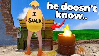 Using EGG SUITS to Troll people in Rust..