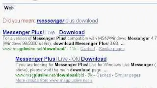 How to upgrade to Windows Live Messenger Plus!