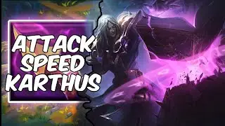 I BUILT ATTACK SPEED KARTHUS MID LANE SO YOU DONT HAVE TO