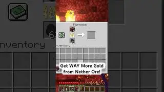 Get WAY More Gold from Nether Ore!