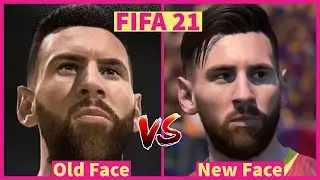 FIFA 21 - New Face Scans, Updated Hairstyles (Messi, Neymar, Ronaldo) & More