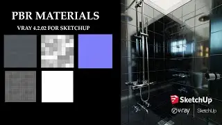 PBR Materials -Vray For Sketchup