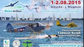 Mazury AirShow 2015   plakat