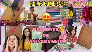 VLOG: FUI AS COMPRAS EM PALMARES / PRESENTE DE ANIVERSÁRIO DELA + COMPRINHAS | Mãe Aos 13