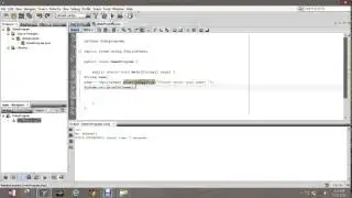 Input Dialog with JOptionPane