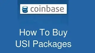 How To Pay For USI Packages Using CoinBase