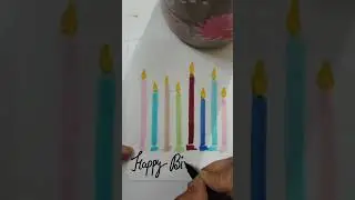 birthday card idea part-1  #idea #birthdaycard #cardidea #happybirthday