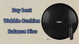 buy top best URBNFit Wobble Cushion Balance Disc for Core Stability, Strengthening, Physical Therapy