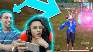 NOBRU E SEU PAI!! PAI DO NOBRU FICA RINDO QUANDO VIU O NOBRU MORRENDO PARA O TELADOR!! - FREE FIRE