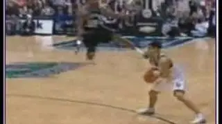 Bruce Bowen kicks Wally