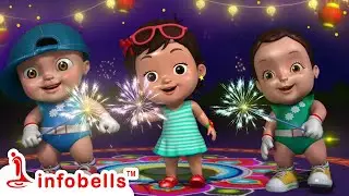 Aloo Kachaloo&rsquo;s Diwali Party | Kids Rhymes & Songs | Infobells #babyrhymes #diwali #babysongs