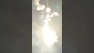 Pyrofactory Troublemaker// salut action// big firework cake