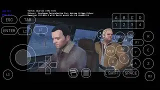  GTA5 TEST GAMEPLAY (GRAPHICS SETTINGS) On Android || Winlator Frost v11.2 - Snapdragon 7s_6 Gen 