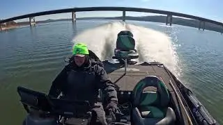 Norfork Lake Winter Striper Fishing 