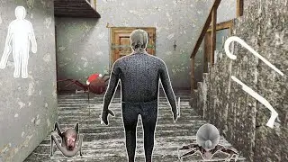 Playing As Grandpa In Granny House 1 Mod Menu 