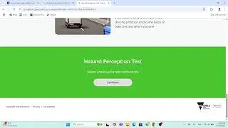 Hazard Perception Test Online 2025, How to Pass  it online in Victoria Australia