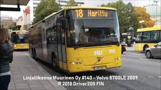 Linjaliikenne Muurinen Oy #140 - Volvo 8700 B12BLE ZF Ecomat