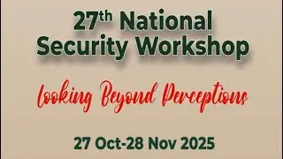 Highlights and Reflections from the 27th National Security Workshop