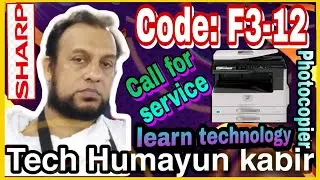 How to sharp Troubleshoot Clear or Reset ERROR Code F3-12 Sharp MX-M265NE MX-M264N #subscribe #sharp