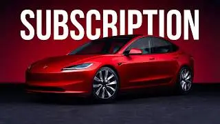 Full Self Driving Will Be Subscription Only
