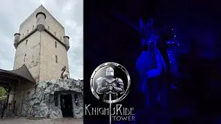 Knights Ride Tower - ONRIDE - Heftiger Indoor Freefall Tower - FANTASINA Erlebnispark Stra&szlig;walchen