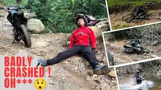 Unknown Trails Off-road Riding.We Nearly Got Our Bike Destroyed !