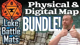 Review of the Box of Adventure: Valley of Peril by Loke BattleMats (Physical Maps, Foundry VTT v10)
