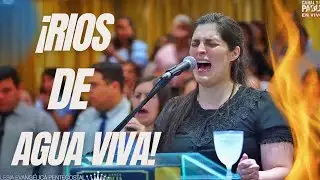 Ríos  de aguas vivas siento correr por mi ser 🎵 Coritos pentecostales de Fuego 🔥
