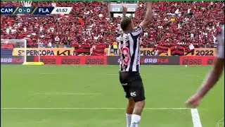 Gol de Nacho Fernández - Atlético-MG 2 x 2 Flamengo