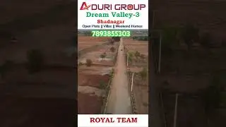 #Dreamvalley3#nagulapally#Shadnagar#premiumfarmproject#adurigroup#7893855303