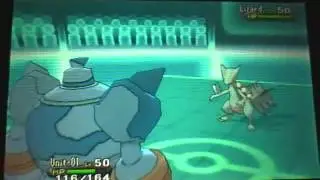 Pokemon X Battle Golurk Doing Some Work! (So Close Sweep!)