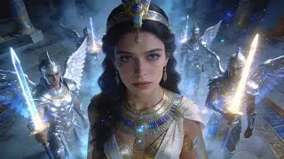 Visual Poems | Epic Alliance: Ancient Egyptians and Winged Ones Unravel Temple Mysteries | 4K