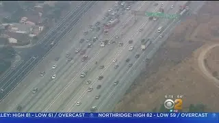 10 Freeway In Pomona Down To 2 Lanes After Fatal Crash