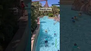 Amazing rapid river at Volcano Bay