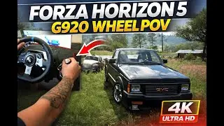 GMC Syclone 1991 UNLEASHED 🚀 | Forza Horizon 5 | G920 Wheel POV | 4K Ultra HD