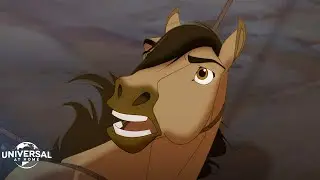 Spirit: Stallion of the Cimarron (Matt Damon) | The Capture of Spirit | Extended Preview