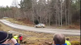 Snowman Rally 2018 Stage 5 Andrew Gallagher
