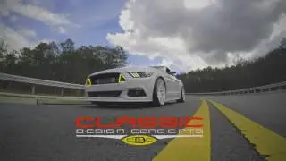 Classic Design Concepts Switchback Grille for S550 Mustang