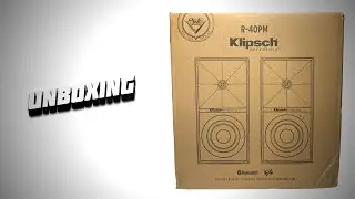 UNBOXING / РОЗПАКУВАННЯ Klipsch R-40PM