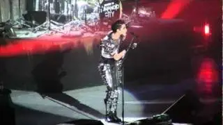 Hey You - Bill apologizes for concert interruption - Mexico City