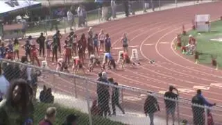 Redondo Invitational: Girls 100 Heat 3