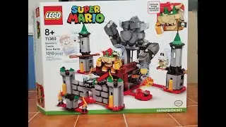 Lego Super Mario Bowser's Castle Boss Battle review! 2020 set 71369