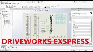 Solidworks Tutorial bahasa indonesia DRIVEWORKS EXSPRESS
