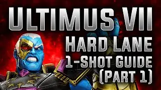 Ultimus VII - Hard Lane 1-Shot Guide! (Part 1) - MARVEL Strike Force - MSF