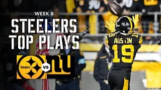 Top Plays from Steelers 26-18 Win vs. Giants | Pittsburgh Steelers