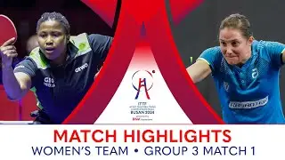 Offiong Edem (NGR) vs Sabine Winter (GER) | WT G3 - Match 1 | #ITTFWorlds2024