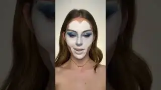 !! Robot !! Illusionary Art !! #shorts #illusionary #makeup