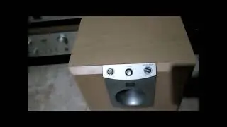 JBL sub 138 Subwoofers to my amx tube amplifier demo 5