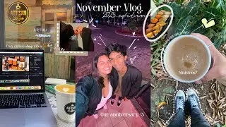 November vlog 2023 edition✨ Family time🧡 Baking🧁🍵 Arcade date💜🎮👾 Holiday season🎄🫎🎁